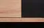 Kleiderschrank mit einer Kleiderstange Lassila 01, Farbe: Eiche Artisan / Schwarz - Abmessungen: 191 x 92 x 54 cm (H x B x T), mit 2 Türen und fünf Fächern