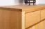 Erstklassige Kommode Tasman 11, Kernbuche Massivholz geölt, Soft Close System, Maße: 77 x 80 x 45 cm, zwei Türen, zwei Schubladen