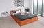 Doppelbett Corrientes 19 inkl. Lattenrost, Farbe: Erle - 160 x 200 cm (B x L)