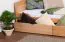 Ausziehbett 90 x 200 cm Buche Natur mit 2 Schublade(n) Abbildung