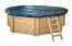 Winter-Abdeckplane mit Netz für Holzpool Sunnydream 03
