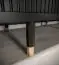 Kleiderschrank mit modernen Design Jotunheimen 152, Farbe: Schwarz - Abmessungen: 208 x 180,5 x 62 cm (H x B x T)