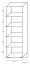 Regal Garut 20, Farbe: Sonoma Eiche - Abmessungen: 194 x 60 x 40 cm (H x B x T)
