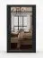 1,2 Meter breiter Schiebetürenschrank / Kleiderschrank mit Spiegel Schwarz | Biokovo 08 | 215 x 120 x 64 cm | 2 Türen | 7 Fächer |  Einfarbig
