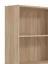 Großes Bücherregal / Regal Knide 16, Farbe: Eiche Sonoma, ABS-Kanten, sechs Fächer, für Wohnzimmer, Maße: 211,5 x 70 x 24,5 cm