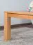 Wohnzimmertisch Kernbuche Massivholz Farbe: Natur 45x120x80 cm
