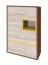 Kommode Kerema 17, Farbe: Nuss / Ulme / Gelb - Abmessungen: 100 x 65 x 41 cm (H x B x T)