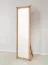 Standspiegel | Eichenholz geölt | Farbe: Eiche | Massivholz | 53 x 4 x 179 cm | Seille 03 | Bodenspiegel