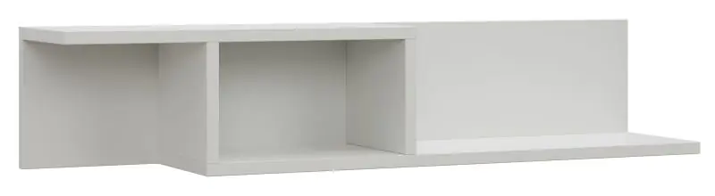 Hängeregal / Wandregal Catamarca 29, Farbe: Weiß - 20 x 100 x 22 cm (H x B x T)