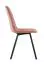 Bequemer Stuhl Maridi 246, helles Rosa, 89 x 45 x 55 cm, ansprechende Farbe und stylische Parallelnähte, geeignet für Ess- und Wohnzimmer, gut kombinierbar
