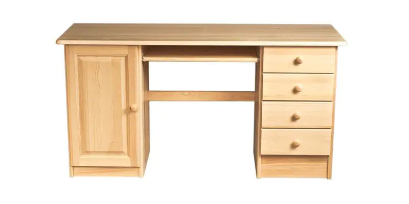 Schreibtisch Holz 003 - 74 x 136 x 55 (H x B x T)