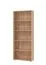 Regal / Bücherregal Knide 11, Farbe: Eiche Artisan, fünf Fächer, ABS-Kanten, schlichtes Design, Maße: 176,5 x 70 x 24,5 cm, gut kombinierbar