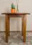 Holztisch Tisch 80x80 cm Kiefer massiv, Farbe: Eiche Abbildung