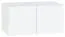 Jugendzimmer - Kommode Marincho 07, Farbe: Weiß - Abmessungen: 53 x 107 x 53 cm (H x B x T)
