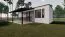 Terrassenüberdachung S 05, Dach: 16 mm Polycarbonat klar, Grundfläche: 14,20 m² - Abmessungen: 200 x 710 cm (B x L)
