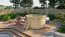 Hot Tub Banera aus Fichtenholz mit externen Holzofen - Durchmesser: 200 cm