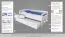Bett 90x200 weiß