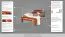 Holzbett Buche 120 x 200 cm Kirsche
