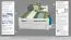 Bett mit Schubladen