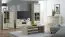 Schrank Kundiawa 27, Farbe: Sonoma Eiche hell / Sonoma Eiche dunkel - Abmessungen: 200 x 70 x 40 cm (H x B x T)
