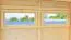 Gartenlaube | Schleppdach | inkl. Fußboden | Anthrazit | Elementbauweise |  4,49 x 2,34 Meter | Poolhaus | Sonnenglück 01  | Flachdach | Fenster aus Sicherheitsglas