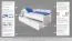Kinderbett / Jugendbett "Easy Premium Line" K1/2h inkl. 2. Liegeplatz und 2 Abdeckblenden, 90 x 200 cm Buche Vollholz massiv weiß lackiert