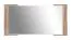 Spiegel "Andenne" 05, Farbe: Walnuss - Abmessungen: 57,50 x 115 x 3,50 cm (H x B x T)