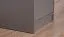 Schmale Kommode Hannut 49, Farbe: Anthrazit - Abmessungen: 84 x 90 x 40 cm (H x B x T)