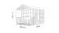 Gartenhaus 2,91 x 2,02 Meter (inkl. Dach) | Natur | Satteldach Abbildung