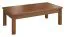 Clubtisch Couchtisch Wohnzimmertisch Eiche teilmassiv Farbe: Walnuss 40x120x70 cm Abbildung