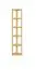 Regal, Küchenregal, Wohnzimmerregal, Bücherregal - 40 cm breit, Kiefer Holz-Massiv, Farbe: Natur Abbildung