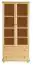 Regalschrank, Vitrine, 84 cm breit, Kiefer Holz-Massiv, Optik: Natur Abbildung
