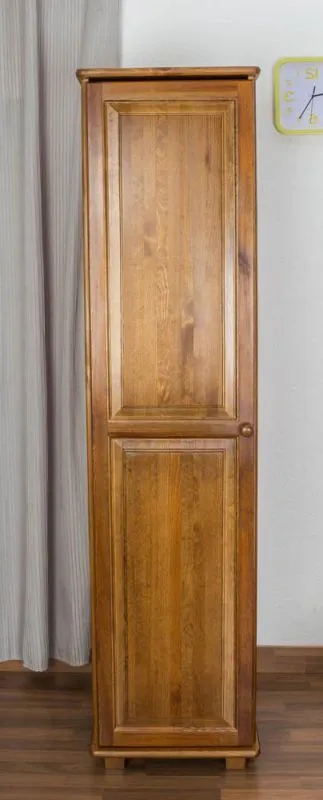 Kleiderschrank, Farbe: Eiche 190x47x60 cm Abbildung
