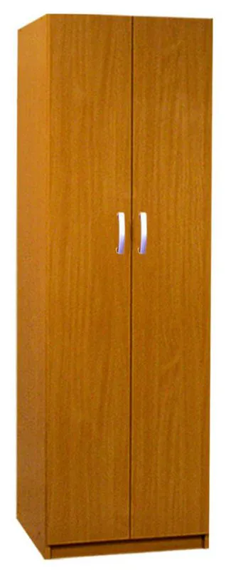 60 cm breiter Kleiderschrank mit 2 Türen | Farbe: Erle Abbildung
