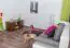 TV-Lowboard Landhausstil Massivholz Farbe: Eiche 55x118x47 cm 
