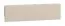 Kopfteilpolsterung  für Einzelbett / Gästebett Aegir 32 / 33 / 34, Farbe: Beige, Maße: 34 x 105 x 4 cm