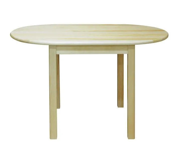 Esszimmertisch 75x130 cm Kiefer massiv, Farbe: Natur Abbildung