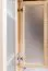 Kleiderschrank | 5 Drehtüren | 4 Schubladen | 12 Fächer | 121 cm breit | Massivholz | Farbe: Natur Abbildung