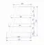 Regal Buzet 14, Farbe: Eiche / Schwarz - Abmessungen: 130 x 110 x 35 cm (H x B x T)