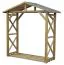 Kaminholzunterstand 06 - Abmessungen: 180 x 68 x 212 cm (L x B x H)
