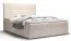 Boxspringbett im eleganten Design Pirin 80, Farbe: Beige - Liegefläche: 160 x 200 cm (B x L)