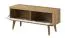 TV-Unterschrank Maryhill 03, Farbe: Eiche Riviera / Weiß - Abmessungen: 50 x 107 x 40 cm (H x B x T)