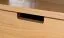 TV-Unterschrank Eiche massiv natur Aurornis 59 - Abmessungen: 64 x 142 x 40 cm (H x B x T)