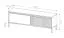Helles Wohnzimmer - Set A Balta, 4-teilig, Push-to-open Funktion, Farbe: Beige, ABS-Kantenschutz, Beine: Metall