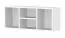 Wandregal 32, Farbe: Weiß - Abmessungen: 37 x 94 x 25 cm (H x B x T)