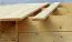 Holz-Gartenhaus 3,98 x 4,98 Meter (inkl. Dach) | Naturbelassen | Satteldach | 34 mm Blockbohlen-Haus Abbildung