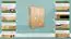 Massivholz Schlafzimmerschrank Kiefer, Farbe: Natur 190x133x60 cm