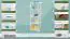 Regal Kiefer massiv Vollholz weiß lackiert Junco 55D - 164 x 50 x 30 cm (H x B x T)