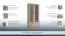 Vitrine "Temerin" Farbe Sonoma-Eiche 17 - Abmessungen: 195 x 90 x 42 cm (H x B x T)