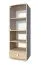 Vitrine Rabaul 12, Farbe: Sonoma Eiche - Abmessungen: 138 x 49 x 40 cm (H x B x T)